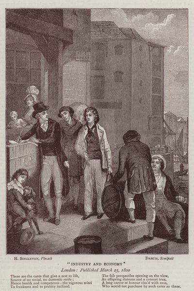 Dress, Manners, and Art in the Last Century by Henry Singleton